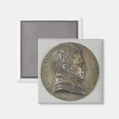 Medallion met een portret van Jacques Lafitte Magneet (Voorkant / Achterkant)