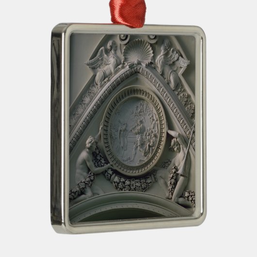 Medallion met Emperor Constantine Metalen Ornament (Rechts)