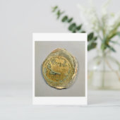 Medallion met Jonah en de walvis, Roman, 4t Briefkaart (Staand voorkant)