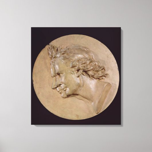 Medallion met Joseph en Etienne Canvas Afdruk (Voorkant)