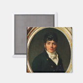 medallion Portrait of the Comte Esteve, 1804 Magneet (Voorkant / Achterkant)