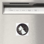 Medallion portret magneet (Insitu (Vaatwasser))