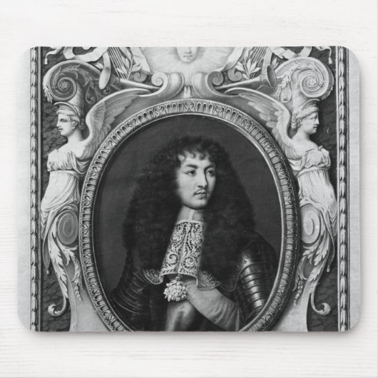 Medallion Portret van Louis XIV Muismat (Voorkant)