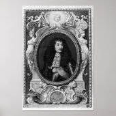 Medallion Portret van Louis XIV Poster (Voorkant)
