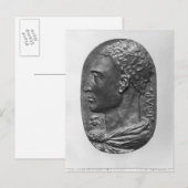 Medallion Self Portrait Briefkaart (Voorkant / Achterkant)