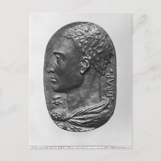 Medallion Self Portrait Briefkaart (Voorkant)