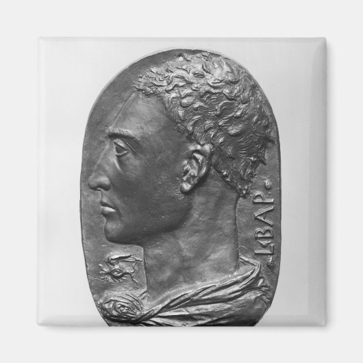 Medallion Self Portrait Magneet (Voorkant)