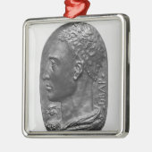 Medallion Self Portrait Metalen Ornament (Links)