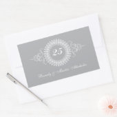 Medallion Silver Jubileum Sticker (Envelop)