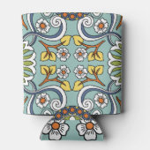 Medallion Turks Stijl Patroon Blikjeskoeler (Achterkant)