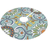 Medallion Turks Stijl Patroon Kerstboom Rok (Gekanteld)