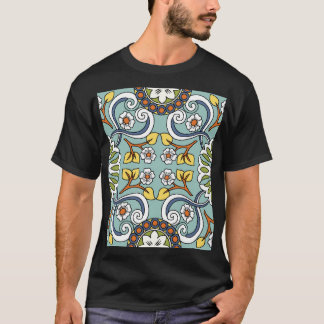 Medallion Turks Stijl Patroon T-shirt