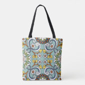 Medallion Turks Stijl  Patroon Tote Bag (Achterkant)