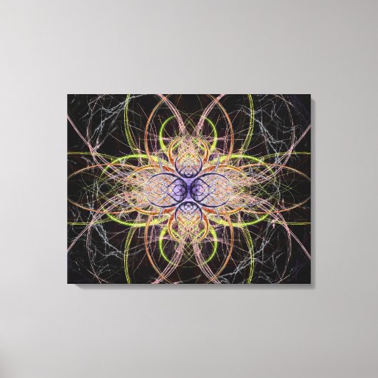 Medallion van Alexandra Cook van Linandara Canvas Afdruk (Voorkant)