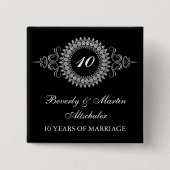 Medallion Verander het Nummer Jubileum Button (Voorkant)