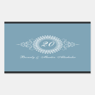 Medallion Verander het Nummer Jubileum Sticker