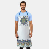 Medallions boarder Schort (Gedragen)