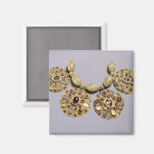 Medallions uit de Barmy Collar Magneet (Voorkant / Achterkant)