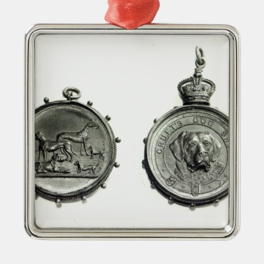 Medals van het Show van de Dog van Cruft, c.1910 Metalen Ornament (Voorkant)