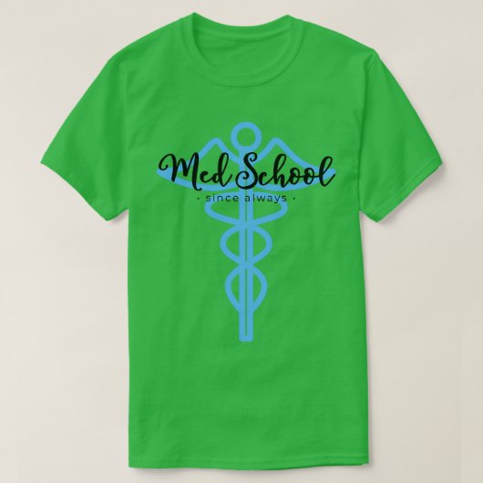 MedART MedSchool Blue 1 T-shirt (Design voorkant)