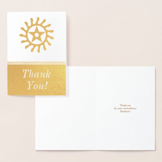 Medase Adinkra-kaart Folie Kaarten (Display)