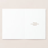 Medase Adinkra-kaart Folie Kaarten (Binnen)