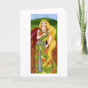Medb Greeting Card Kaart