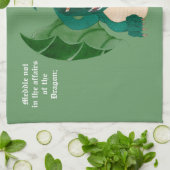 Meddle niet - Dragon Funny Theedoek (Gevouwen)