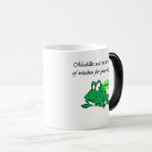 Meddle niet in heksenzaken magische mok (Voorkant rechts)