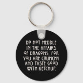 MeddlewithDragons Sleutelhanger (Voorkant)