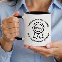 Mede-werker Moderne Grappige Persoonlijke Koffie