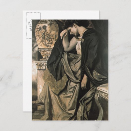 Medea, 1873 briefkaart (Voorkant / Achterkant)