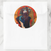 Medea (detail) ronde sticker (Tas)