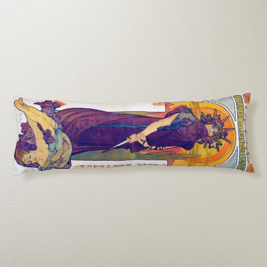 Medea (Medee), Alphonse Mucha Lichaamskussen (Achterkant)