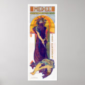 Medea (Medee), Alphonse Mucha Poster (Voorkant)