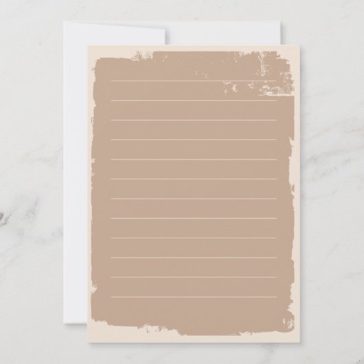 Medeaankondiging cowboy aankondiging (Achterkant)