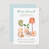 Medeaankondiging Cozy Home Moving Kaart (Voorkant / Achterkant)