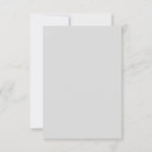 Medeaankondiging van Cozy House Moving Kaart (Achterkant)