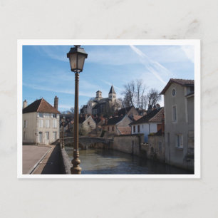 Medeaval Chatillon-sur-Siene Burgundy. Briefkaart