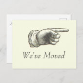 mededeling over handmatige verplaatsing briefkaart (Voorkant / Achterkant)