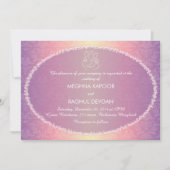 Mededeling over het huwelijk tussen Classy Ganesha Kaart (Voorkant)