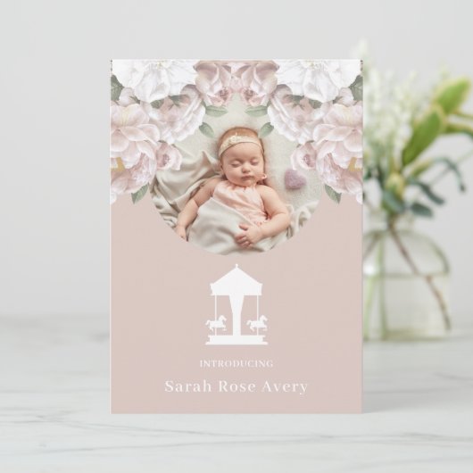 Mededeling van Carousel Birth (Staand voorkant)