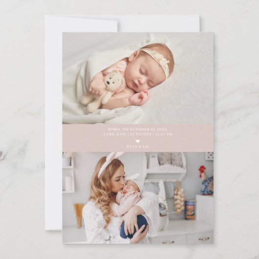 Mededeling van Carousel Birth (Achterkant)