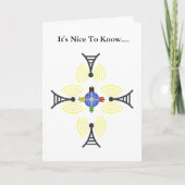 Mededeling van de Wereld van de ham de de Radio & Kaart (Voorkant)