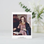 Mededeling van Francisco De Zurbaran Briefkaart (Staand voorkant)