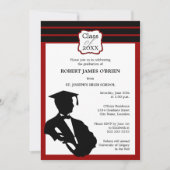 Mededeling van het Afstuderen Silhouette Kaart (Voorkant)