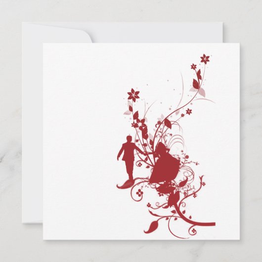 Mededelingen over het rode en witte huwelijk aankondiging (Achterkant)