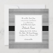 Mededelingen/uitnodigingen van Bar of Bat Mitzvah Kaart (Achterkant)