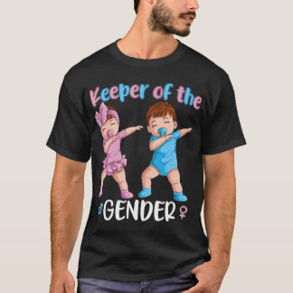 Mededelingen van de Baby van de partij voor gender T-shirt