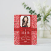 Mededelingen van de Rode Graduatie Kaart (Staand voorkant)